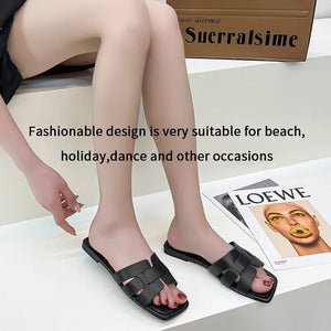 Women Flat Luxury Outdoor Beach Flip Flops