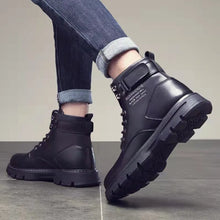 Load image into Gallery viewer, Men&#39;s High-top Fashion Motorcycle Ankle Boots