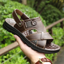 Load image into Gallery viewer, Men&#39;s Summer New Non-slip Genuine Leather Sandals
