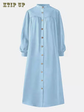 Load image into Gallery viewer, Muslim Long Kimono Hijab Dress for Women