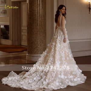 A-Line Glamorous Wedding Dresses