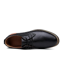 Load image into Gallery viewer, Men Genuine Leather Dress Brogue Lace Up Italian Shoes