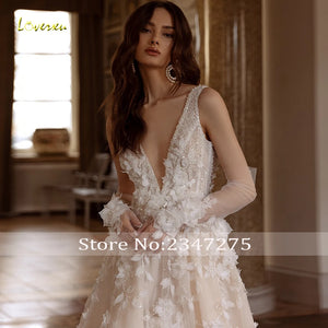 A-Line Glamorous Wedding Dresses