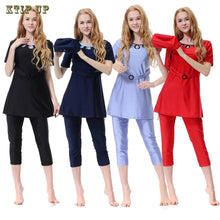 Load image into Gallery viewer, Muslim Long Kimono Hijab Dress for Women