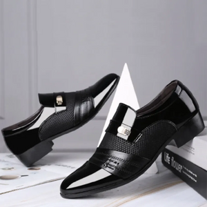 Men PU Leather Luxury Plus Size Party Office Business Shoes