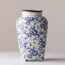 Load image into Gallery viewer, High End Blue and White Porcelain Vase