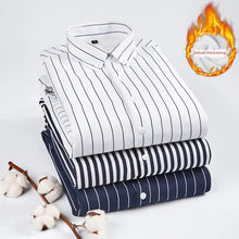 Load image into Gallery viewer, Men Striped Shirts Slim Fit