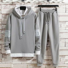 Load image into Gallery viewer, Men Hoodie Fitness Gym Sportswear Suit