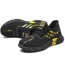 Load image into Gallery viewer, Men Work Sneakers Safety Shoes Construction Steel Toe Work Shoes