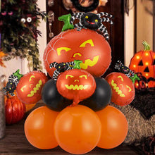 Load image into Gallery viewer, Halloween Balloons Decoration Set Bat Witch Pumpkin Film Ball Room Horror Props home decor Kids Toys