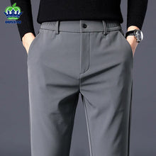 Load image into Gallery viewer, Mens Winter Casual Pants Stretch Slim Fit