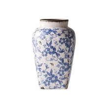 Load image into Gallery viewer, High End Blue and White Porcelain Vase