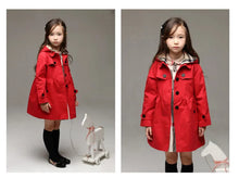 Load image into Gallery viewer, Girls Sweatshirt New Spring Autumn Long Style Hooded Coat
