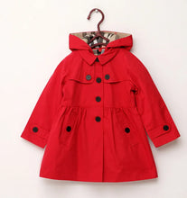Load image into Gallery viewer, Girls Sweatshirt New Spring Autumn Long Style Hooded Coat