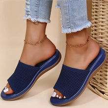 Load image into Gallery viewer, Women Elastic Force Summer Flat Slipper