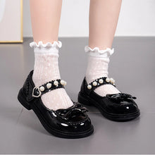 Load image into Gallery viewer, Girl Leather Shoes Mary Jane Fashion Autumn Party Wedding Shoes