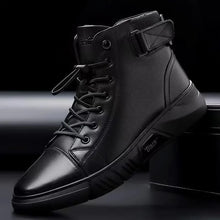 Load image into Gallery viewer, Men&#39;s Motorcycle Comfortable Platform Boots