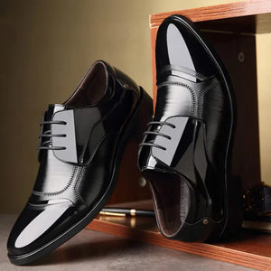 Men Lace Up Formal Dress Luxury Business Oxford Shoes