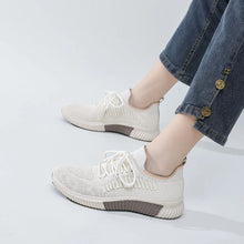 Load image into Gallery viewer, Women Lace Up Running Shoes Sporty Outdoor Sneakers