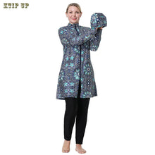 Load image into Gallery viewer, Muslim Long Kimono Hijab Dress for Women