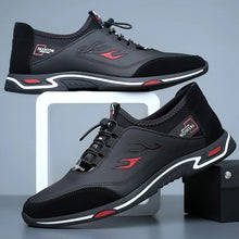 Load image into Gallery viewer, Men&#39;s Concise Soft Soled Casual Lace-Up Sneakers Shoes