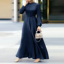 Load image into Gallery viewer, Muslim Maxi Dresses for Women Arabian Abayas for Women