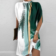 Load image into Gallery viewer, Women O Neck Short Sleeve Party Dress