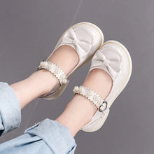Load image into Gallery viewer, Girl Leather Shoes Mary Jane Fashion Autumn Party Wedding Shoes