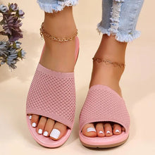Load image into Gallery viewer, Women Elastic Force Summer Flat Slipper