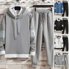 Load image into Gallery viewer, Men Hoodie Fitness Gym Sportswear Suit