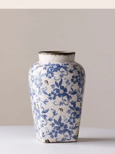 Load image into Gallery viewer, High End Blue and White Porcelain Vase