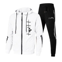 Load image into Gallery viewer, Men&#39;s high quality sports zipper hoodie + Pants
