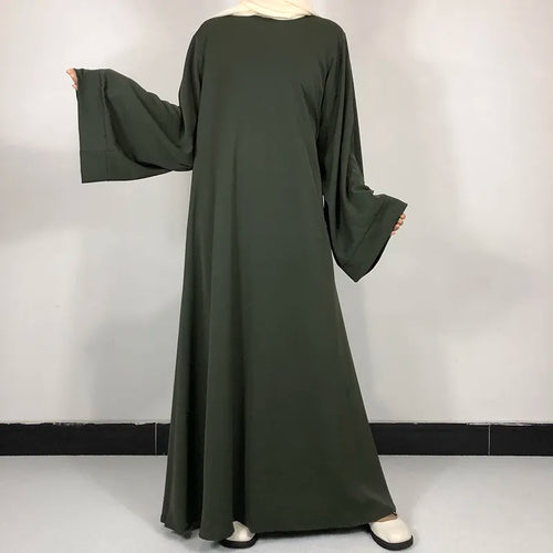 Plain Abaya With Free Belt