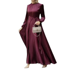 Load image into Gallery viewer, Muslim Maxi Dresses for Women Arabian Abayas for Women