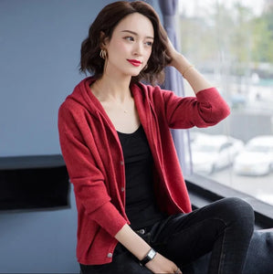 Women Knitted Cardigan