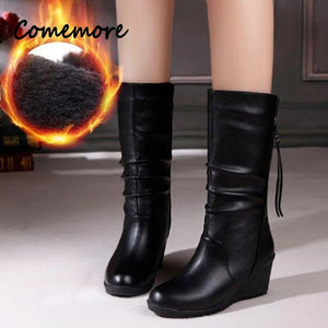 Women Thick-soled Short Boots