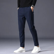 Load image into Gallery viewer, Mens Winter Casual Pants Stretch Slim Fit