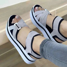 Load image into Gallery viewer, Women Open Toe Soft Elegant Wedge Orthopedic Sandal