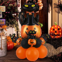 Load image into Gallery viewer, Halloween Balloons Decoration Set Bat Witch Pumpkin Film Ball Room Horror Props home decor Kids Toys