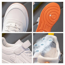 Load image into Gallery viewer, Boys PU Leather Sports Sneakers Running Shoes Children Kids Shoes Outdoor Tennis