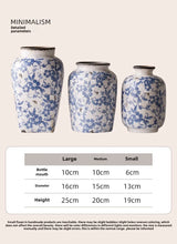 Load image into Gallery viewer, High End Blue and White Porcelain Vase