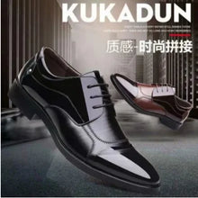 Load image into Gallery viewer, Men Lace Up Formal Dress Luxury Business Oxford Shoes