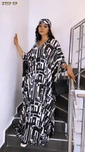 Load image into Gallery viewer, Muslim Long Kimono Hijab Dress for Women