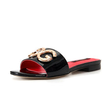 Load image into Gallery viewer, Women Flat Slides Mule Shoe