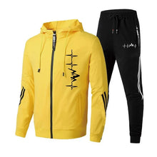 Load image into Gallery viewer, Men&#39;s high quality sports zipper hoodie + Pants