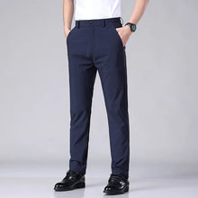 Load image into Gallery viewer, Men Thin Business Stretch Slim Chino Pants