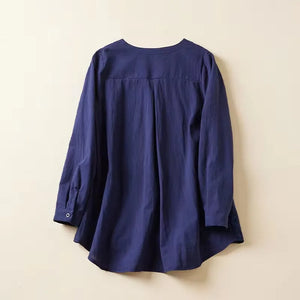 Women Lace Long Sleeve Tops V Neck Shirt