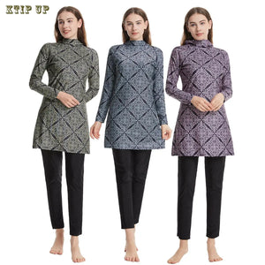 Muslim Long Kimono Hijab Dress for Women