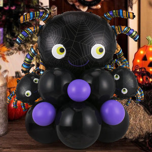 Halloween Balloons Decoration Set Bat Witch Pumpkin Film Ball Room Horror Props home decor Kids Toys