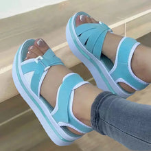 Load image into Gallery viewer, Women Open Toe Soft Elegant Wedge Orthopedic Sandal